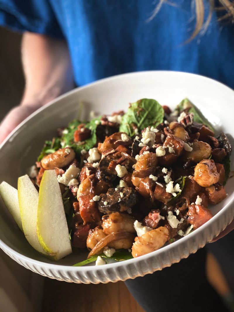 Gnocchi with Gorgonzola and Pear