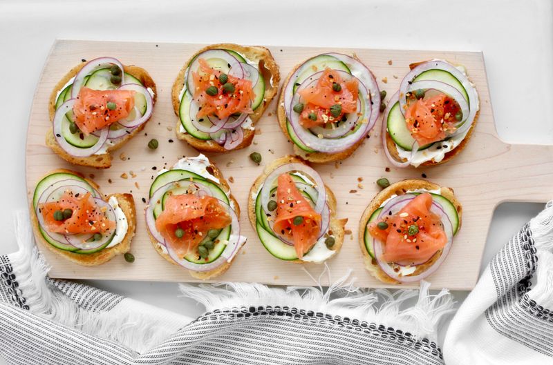 Smoked Salmon Bagel