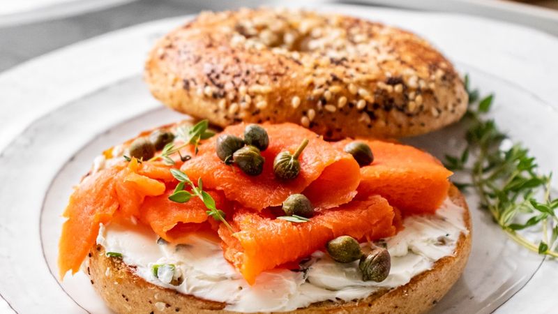 Smoked Salmon Bagel