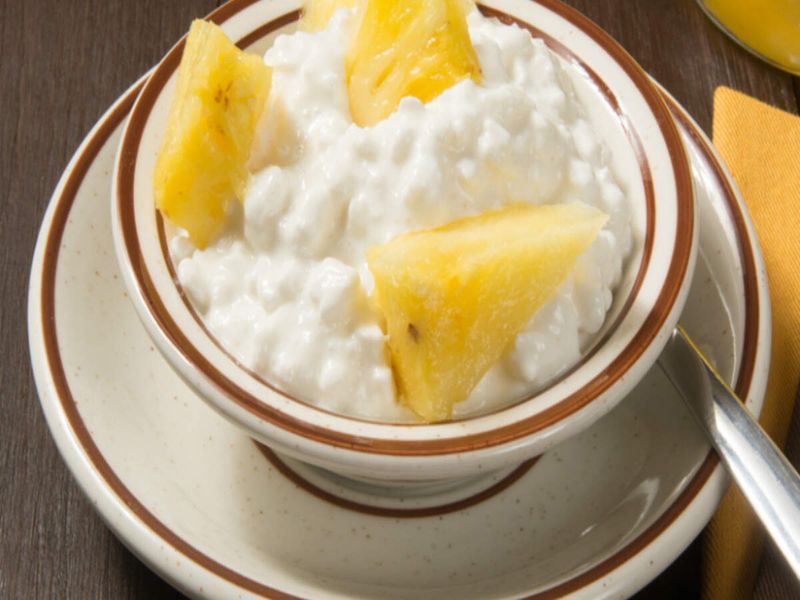 Cottage Cheese with Pineapple