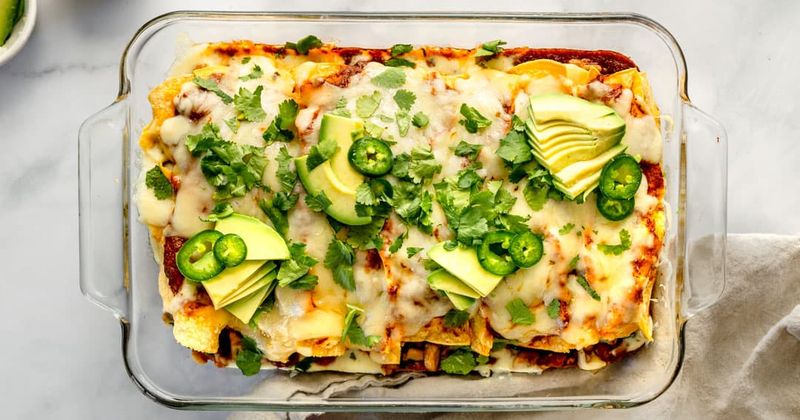 Vegetable Enchiladas