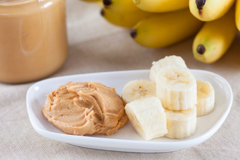 Peanut Butter and Banana Slices