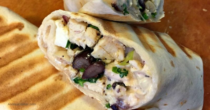 Grilled Chicken and Veggie Wrap
