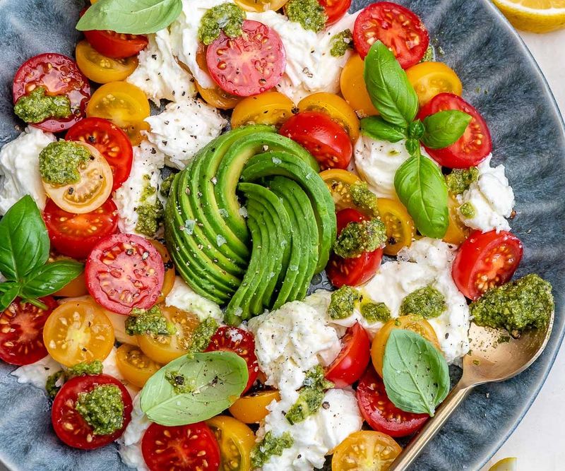 Caprese Avocado Salad