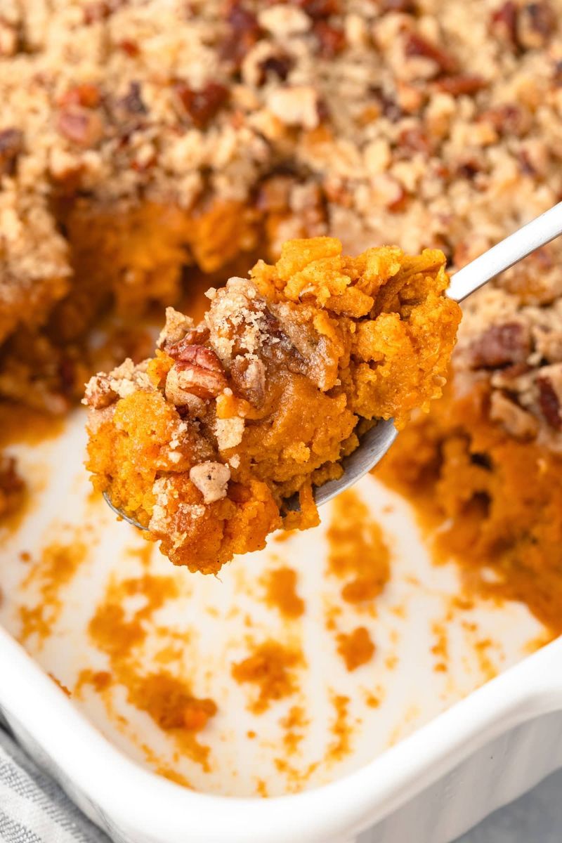 Sweet Potato Casserole with Pecans