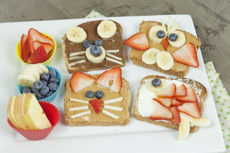 Animal-Shaped Toasts