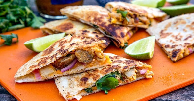 Cheesy Chicken Quesadilla