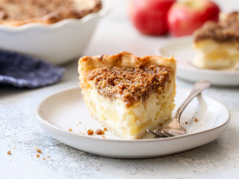 Sour Cream Apple Pie