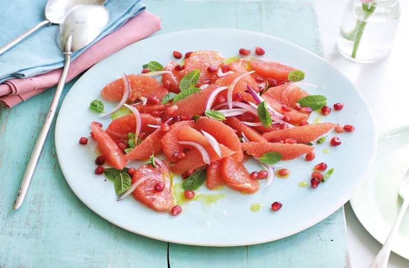 Grapefruit Mint Salad