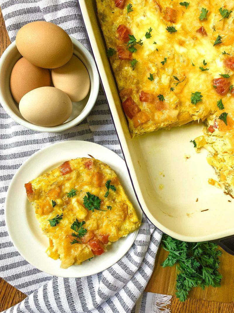 Egg and Cheese Breakfast Bake