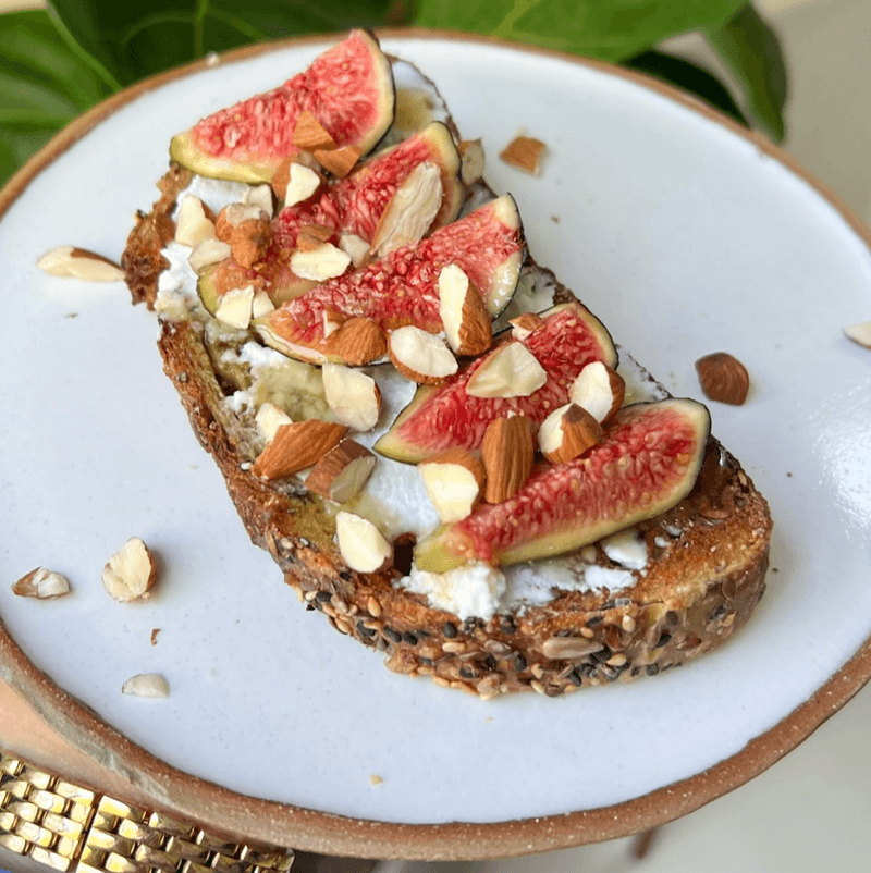 Fig and Honey Ricotta Toast