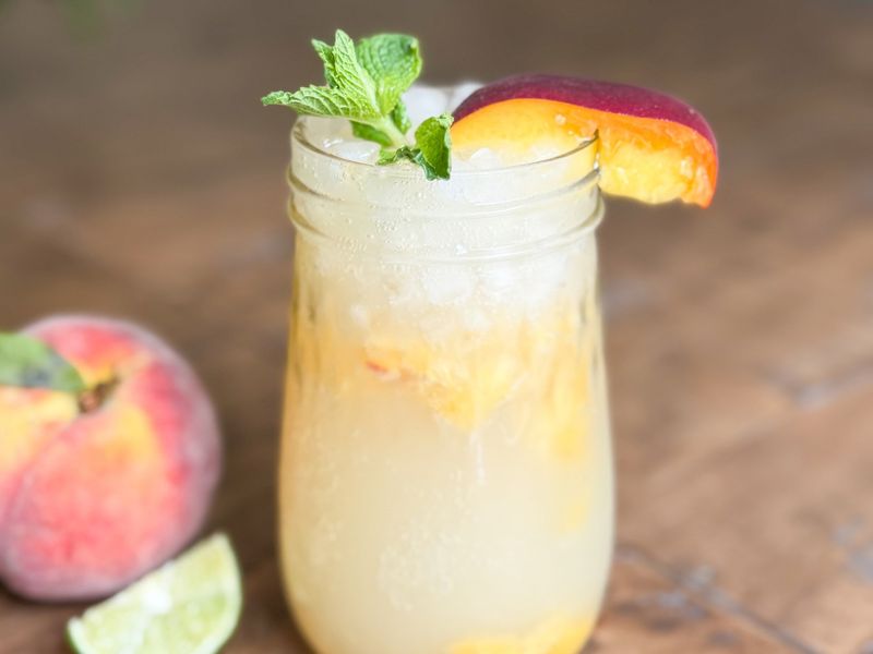 Ginger Peach Slush