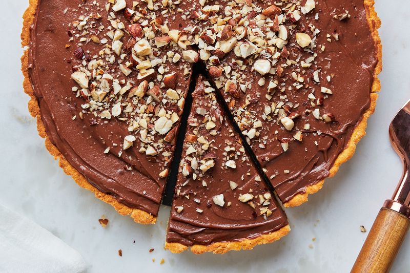 Nutella Hazelnut Tart