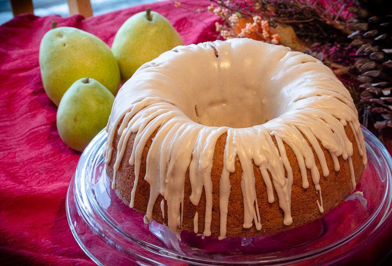 Spiced Pear Bundt Cake