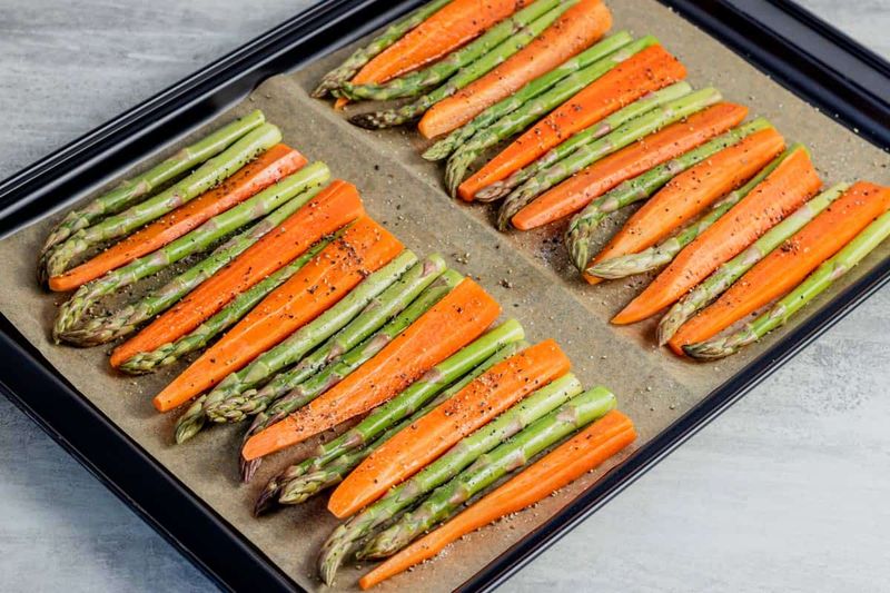 Roasted Celery and Carrot Medley