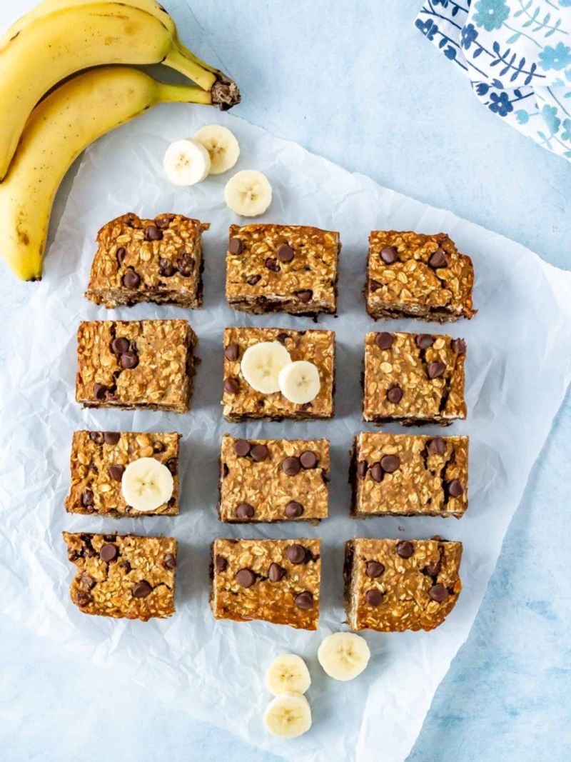 Recipe 12: Banana Oat Bars