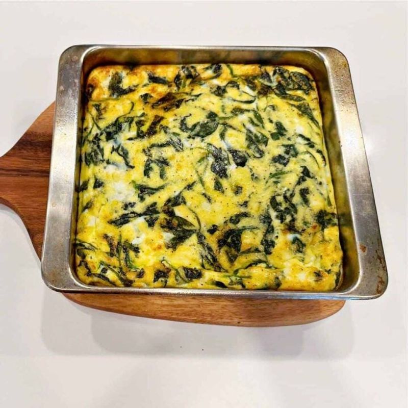 Recipe 4: Spinach and Feta Frittata