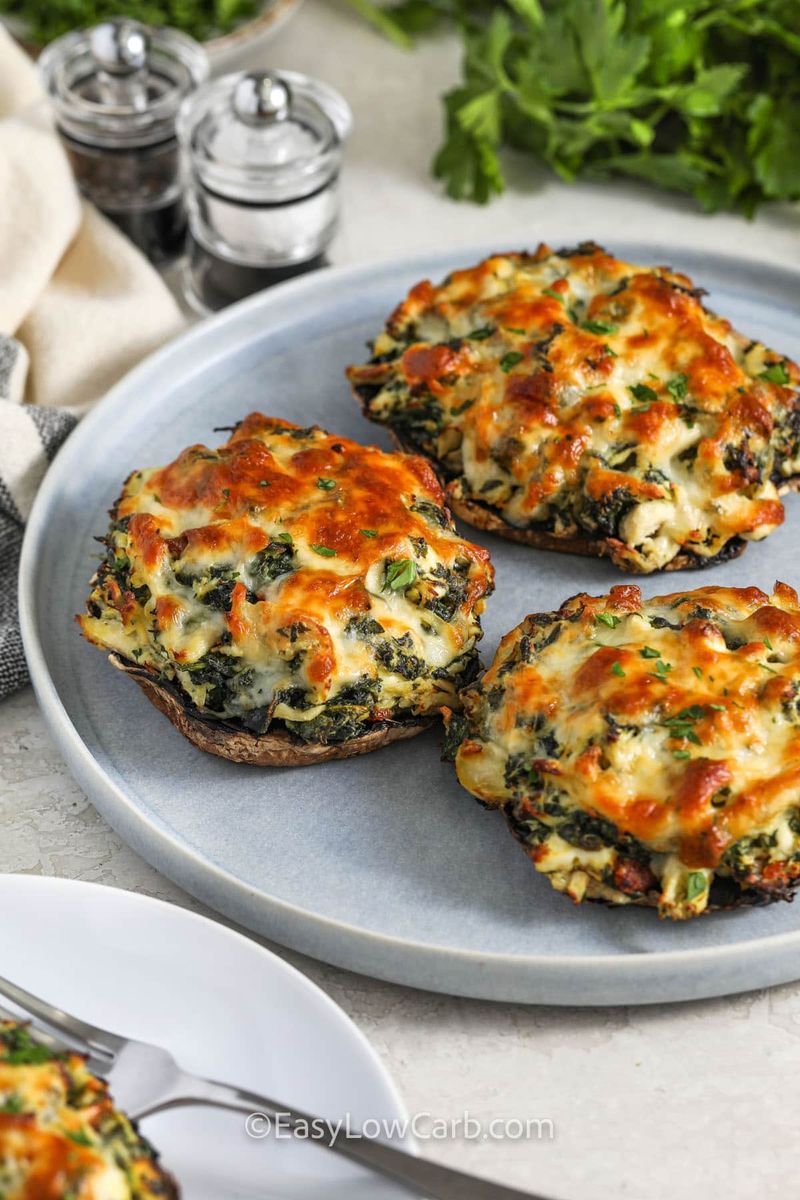 Recipe 10: Cheese-Stuffed Portobello Mushrooms