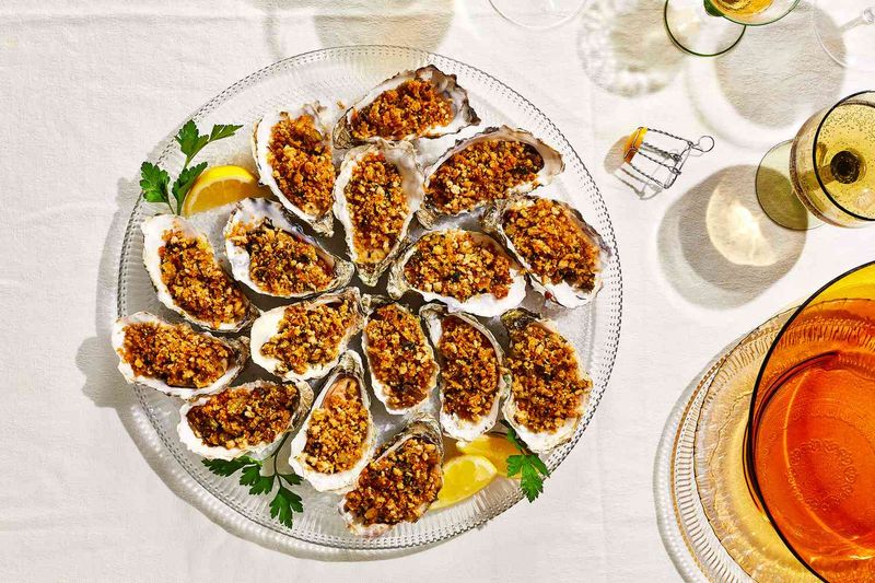 Oysters Rockefeller