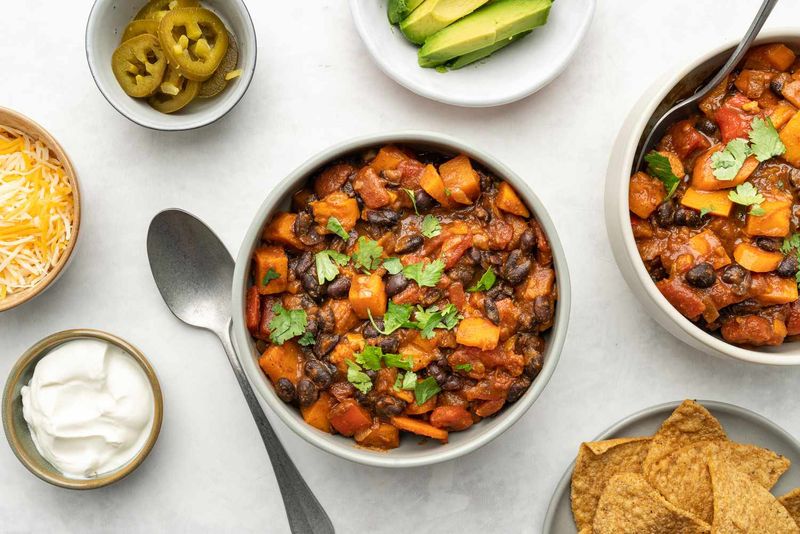 Black Bean and Sweet Potato Chili