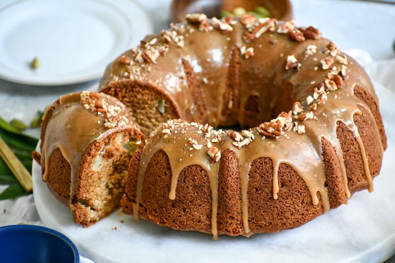 Caramel Apple Bundt Cake