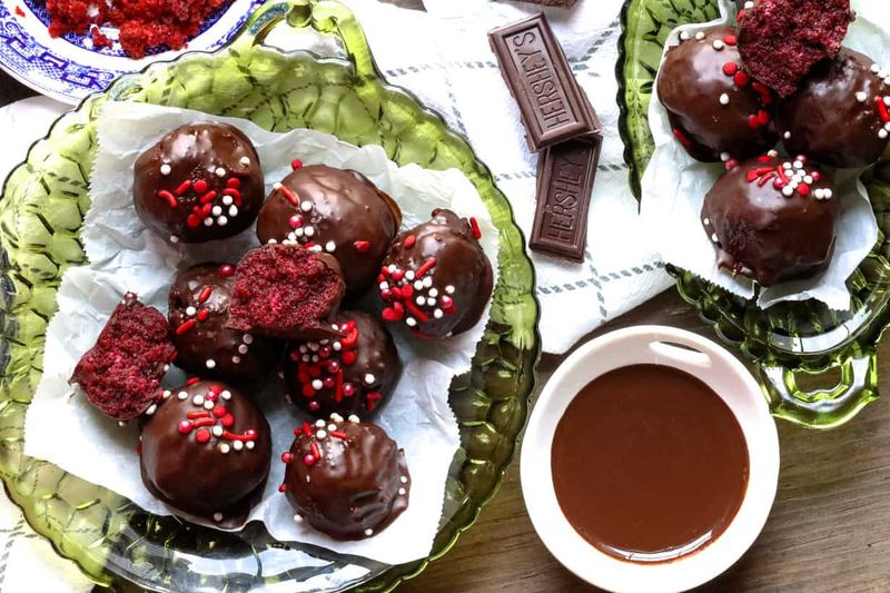 Red Velvet Truffles