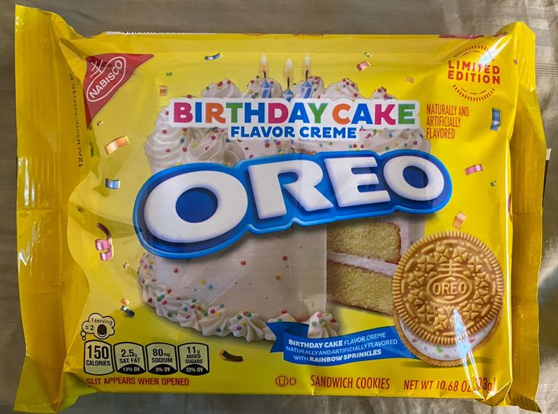 Birthday Cake Oreo