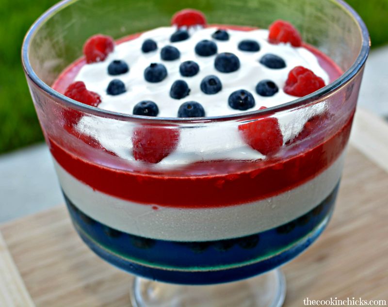 Red, White & Blue Jello (Skip)