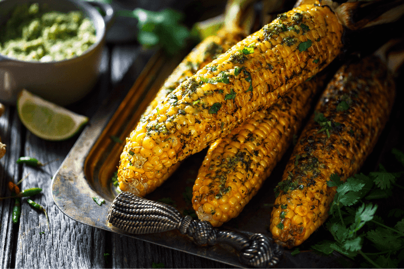 Smoky Grilled Corn on the Cob