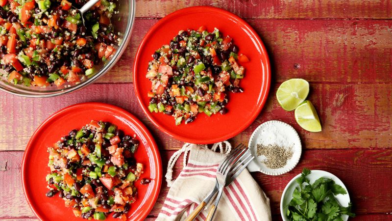 Quinoa and Black Bean Salad
