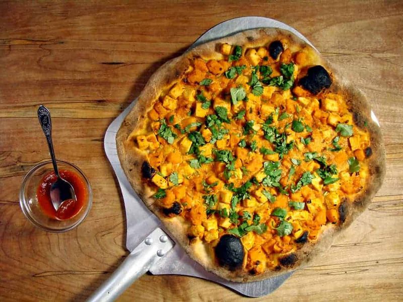 Coconut Curry Pizza