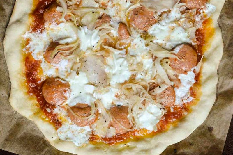 Sauerkraut Pizza