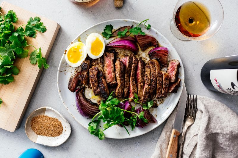 Overly Spiced Cajun Steak
