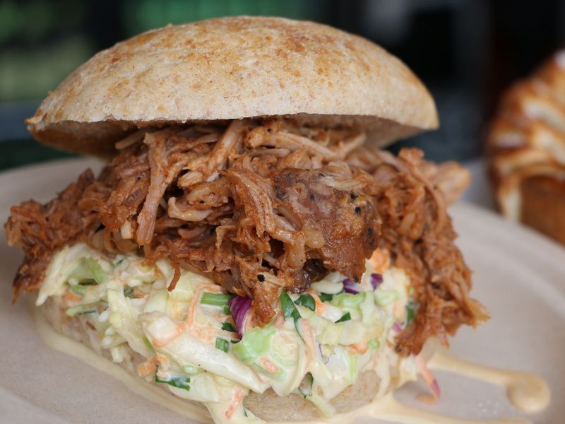 North Carolina Pulled Pork Sandwich