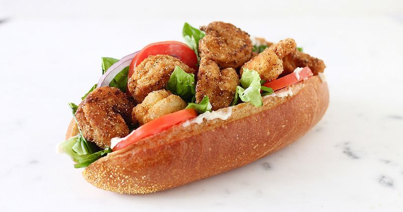 South Carolina - Shrimp Po' Boy