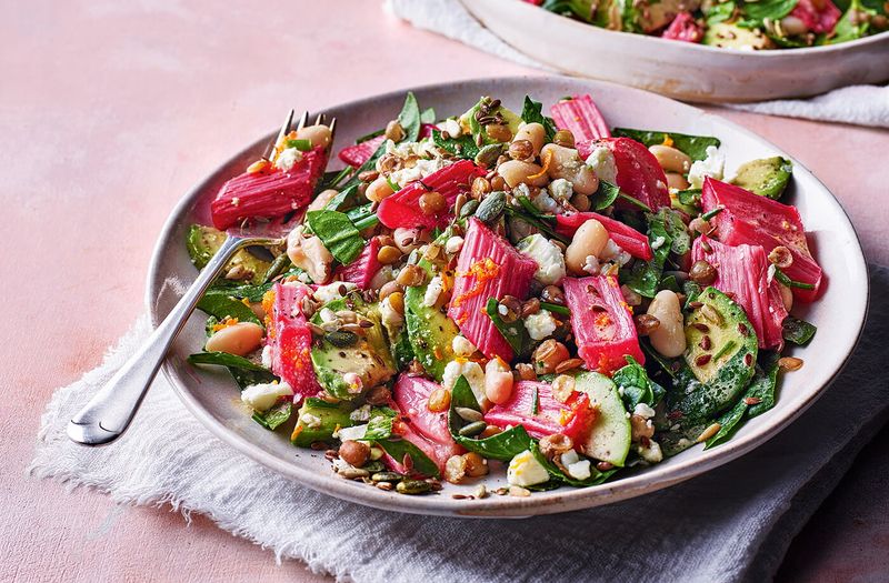 Rhubarb Salad