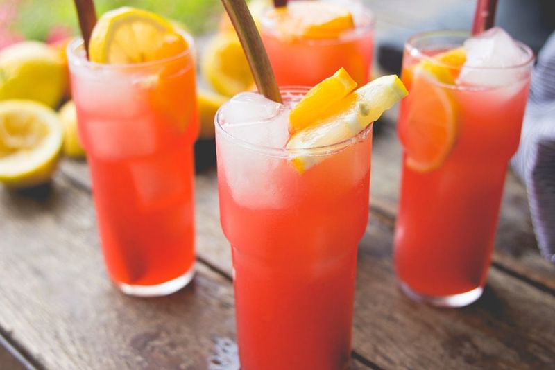 Rhubarb Lemonade