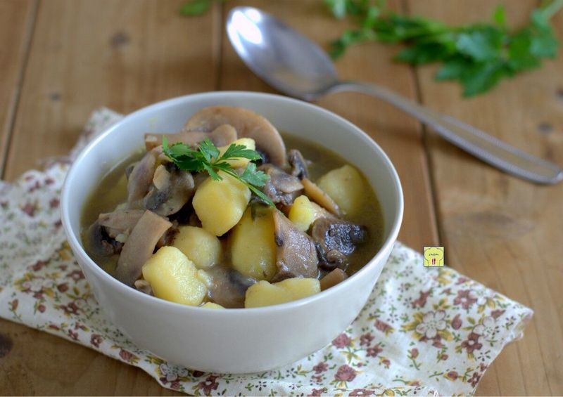Zuppa di Patate e Porcini