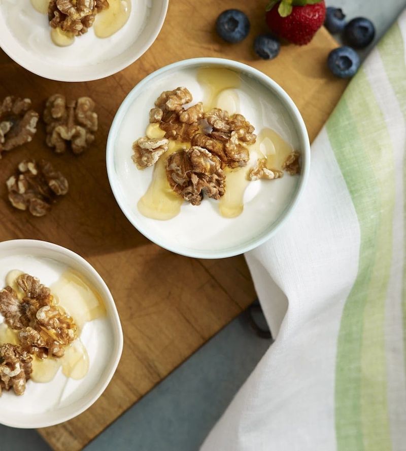 Greek Yogurt with Honey and Walnuts