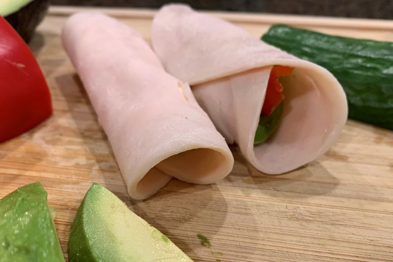 Turkey and Cheese Roll-Ups