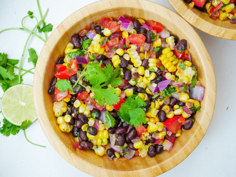 Chilled Corn and Black Bean Salad