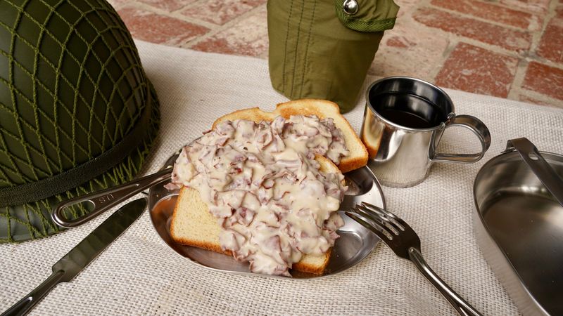 Chipped Beef on Toast