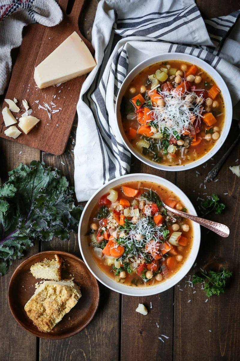 Rustic Minestrone Soup