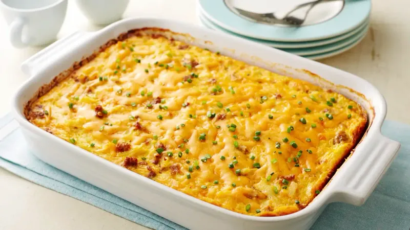 Sweet Corn & Sausage Bake