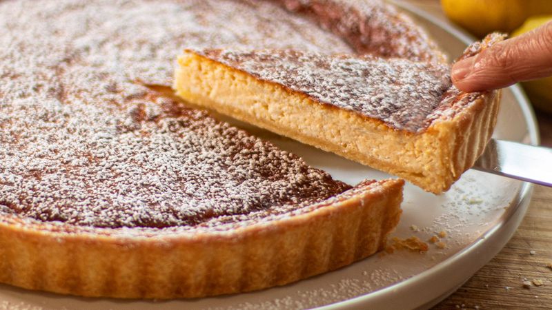 Ricotta Lemon Tart