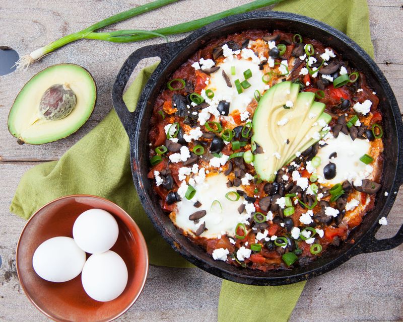 Shakshuka with Feta