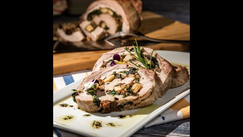 Herb-Crusted Pork Loin