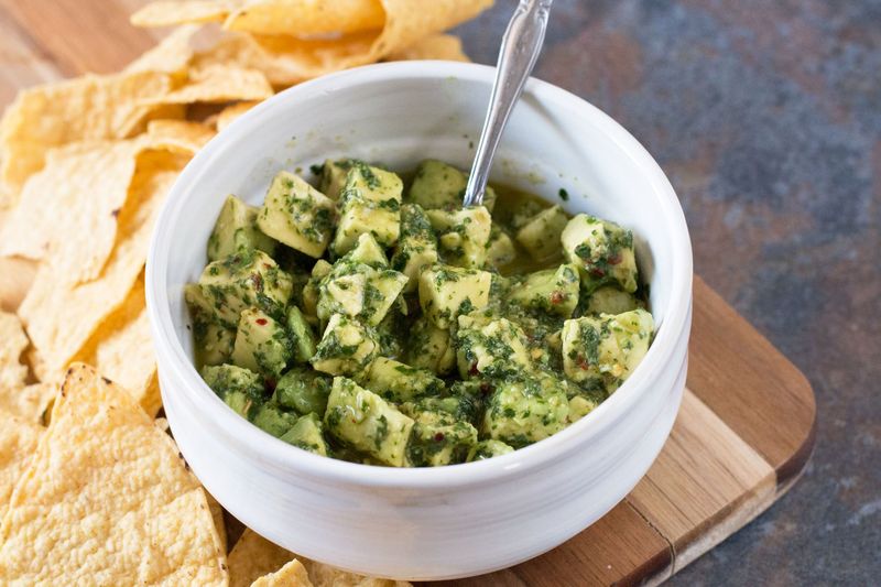 Chimichurri Avocado Dip