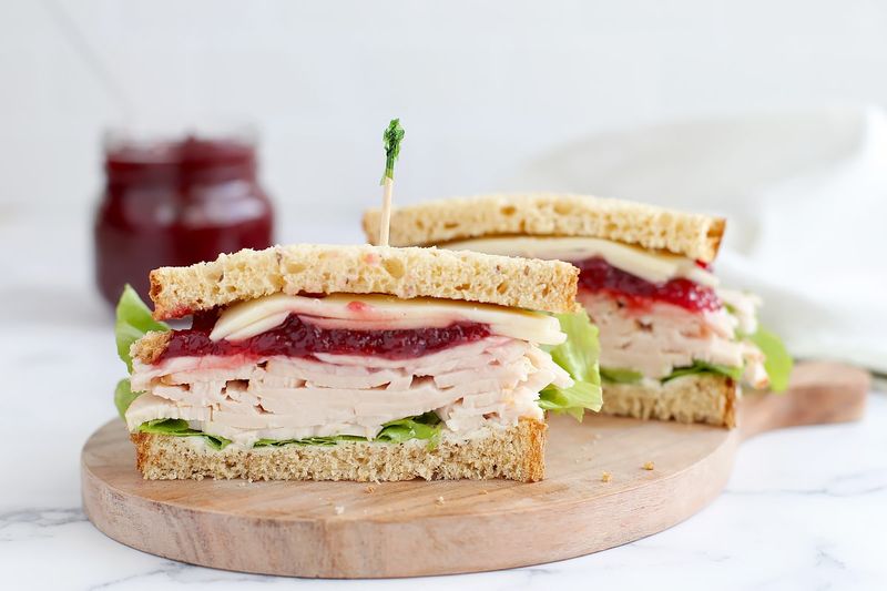 Turkey and Cranberry Sandwich