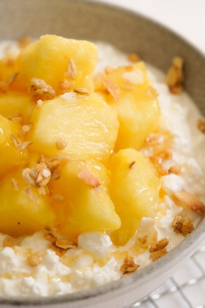 Cottage Cheese with Pineapple